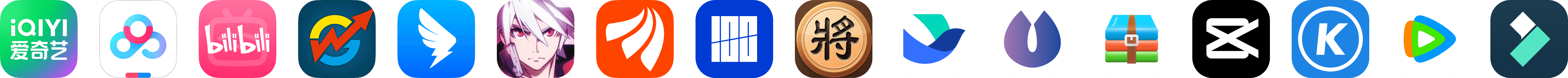 HarmonyOS 5 的应用图标集合图,展示了 HarmonyOS 5 拥有丰富的精品应用生态。