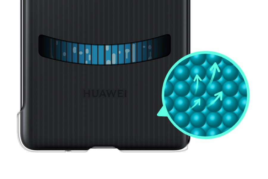 HUAWEI Mate X5 微泵液冷壳 储热 PCM