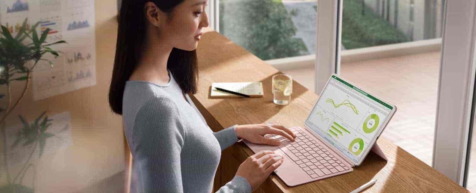 HUAWEI MateBook E 笔记本模式