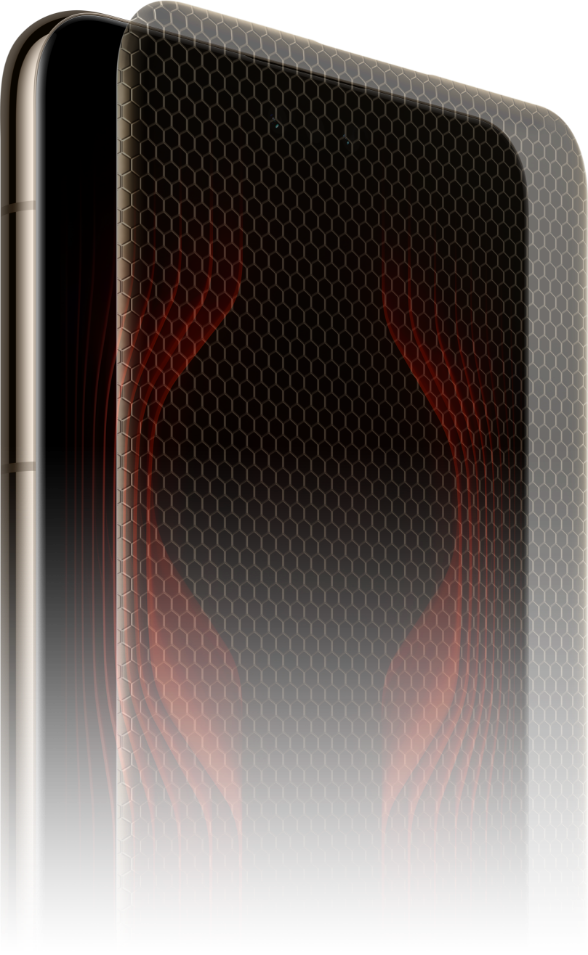 HUAWEI Mate 70 RS 非凡大师 高亮钛玄武架构,展示玄武钢化昆仑玻璃的材质细节