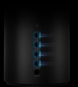 华为路由 X1 Pro 的场景图，展示了 2.5 GE 疾速网口