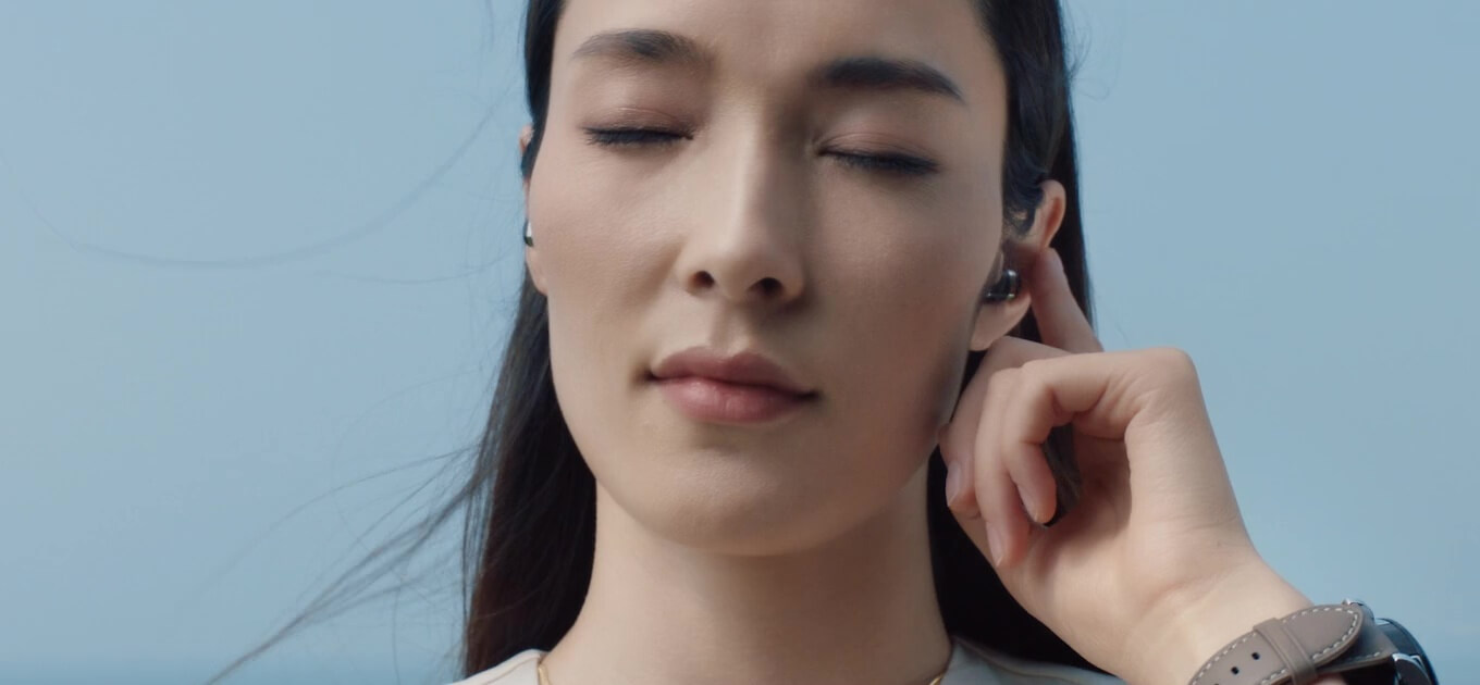 HUAWEI WATCH Buds 广域耳廓触控