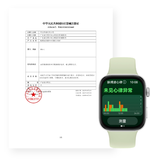 HUAWEI WATCH FIT 3 房颤及早搏