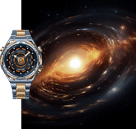 展示 HUAWEI WATCH ULTIMATE DESIGN 非凡大师的四款专属表盘