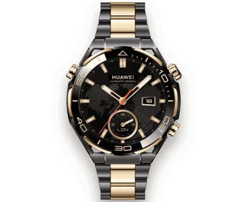 HUAWEI WATCH ULTIMATE DESIGN 金色表盘主题